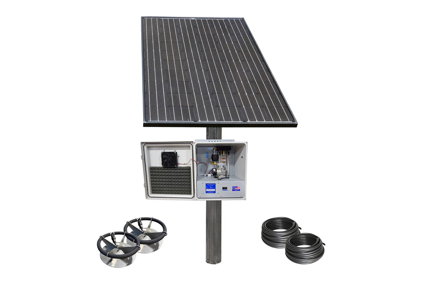Scott Aerator: Solar Sub-Surface Aeration System