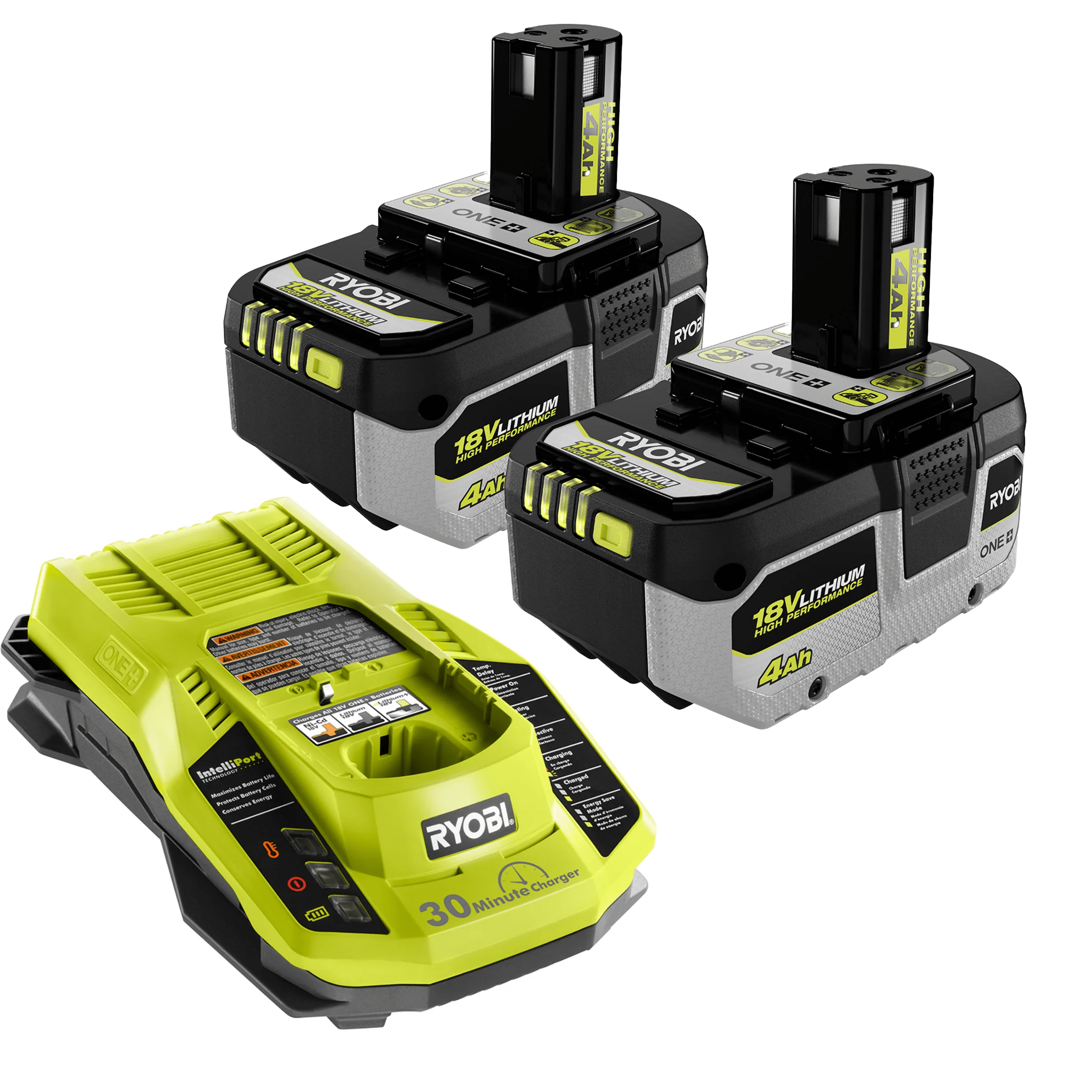 Titan 4AH Lithium Battery and Charger by Ryobi